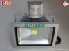 pir led flood lights 10w 20w 30w 50w taiwan led chips 100-110lm/w