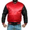 Satin Baseball Jackets for Men