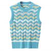 2026 Lady's Woollen Sweater Hollowed-out Vests&Waistcoats