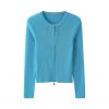 2026 Lady's Woollen Sweater Double zipped coat