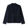 2026 Lady's Woollen Coat Suits with collared jackets