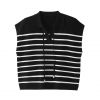 2026 Lady's Tank Top Knitted stripe