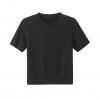 2026 Lady's Woollen T-shirt  Round neck Pullover Solid color
