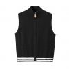 2026 Lady's Waistcoat Knit zip-up cardigan