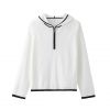 2026 Girls Lyocell Clothing Hooded Knit Pullover