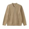 2026 Men's Woollen Coat Oversized Zip-up Cardigan