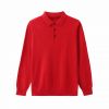 2026 Men's Wool-blend Shirt Solid Color Long-sleeve Shirt