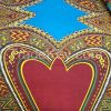 Hot Selling African 100 % Real Wax Cotton Fabric 24*24