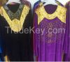 high quality velourFABRIC arab robe