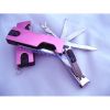 Novelty Design Nail Clipper+Multi Function Tools Kit with Flash Light
