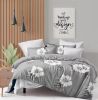 Wholesale Cheap Bed Linen Set 100% Polyester Microfiber Floral Printed Duvet Cover Set Customized Bedding Set