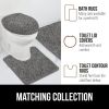 Bath Rug Mat Custom Non-Slip Soft Super Water Absorbent Machine Washable Dry Bath Rugs Bathroom Mat Shaggy Chenille Bath Mats