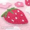 Custom Tufted Bathroom Rugs Non Slip Water Absorbent Cute Bath Rug Soft Microfiber Bath Mat