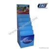 Corrugated Cardboard Display Stand, Supermarket cardboard display