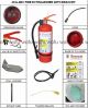 4KG PORTABLE ABC DRY CHEMICAL DRY POWDER FIRE EXTINGUISHER