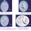 Gypsum roman sculpture...