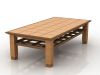 Wooden Square Table