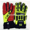 Thicken Roughneck Oil Field Winter Warm Work Safety Gloves Yellow Size M L XL