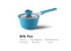 Wave Pattern Aluminum die cast non-stick cookware set with ceramic coating die-casting