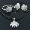 925 Silver Jewelry Fitting Fashion Silver Jewelry Sets