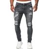 Hot selling Jeans Denim Men Jeans Pants Casual Classic Ripped Nine-point Jeans Men's Spring And Summer denim jeans