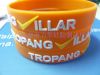 silicone bracelet, pint, printing