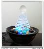 tabletop glass fountain