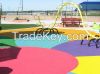 EPDM rubber granules/playground floor/sport rubber floor with FDA &amp;CE