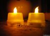 Smokeless Rechargable Round LED Candle Light