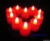 Smokeless Rechargable Round LED Candle Light