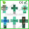 P10 full color outdoor LED pharmacy cross sign board display 