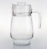 glass jug and cu set, ...