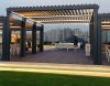 Shades Full Retractable Aluminum Pergola