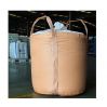 Flat Bottom Bottom Option (Discharge) and Double Stevedore Strap Loop Option (Lifting) 1 ton bulk bag for waste chemical sand