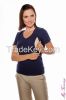 Nursing blouse short sleeve