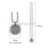 Quantum Scalar Energy Alloy Metal Pendant