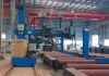 Box beam steel  production line