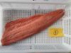 Chum salmon fillets, portions,