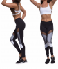 custom OEM Women sexy Yoga Set Crop Top Leggings Sports Bra Set gym fitness workout Brazilian jump suit pant running