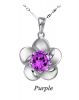 supply fashion jewelry, nice plum flower pendant, 100% brand-new, platinum quality