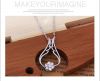 silver necklace pendants  women style jewelry