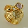 GOLD PLATED FASHION RING