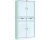 2-outside-drawer 2-division cabinet