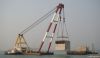 used Floating Crane 500t Cheap Sell Crane Barge Vessel 500 Ton