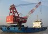 used Floating Crane 100t Cheap Sell Crane Barge Vessel 100 Ton