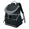 PEVA Lined Backpack Cooler Bag, with Front Pocket, with 2 Side Mesh Pockets