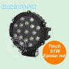 hotsale 10-30v 7inch 3600LM 51w led work light BS-51R