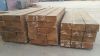 Wood sleepers for rail