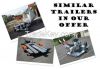 Trailer for SNOWMOBILE, motobike, ATVs  EC Approval