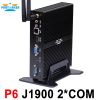 Partaker P6 Celeron j1900 Mini PC Core Win7 / Linux / Windows Desktop Thin client Macro Computer Mini PCs free shipping